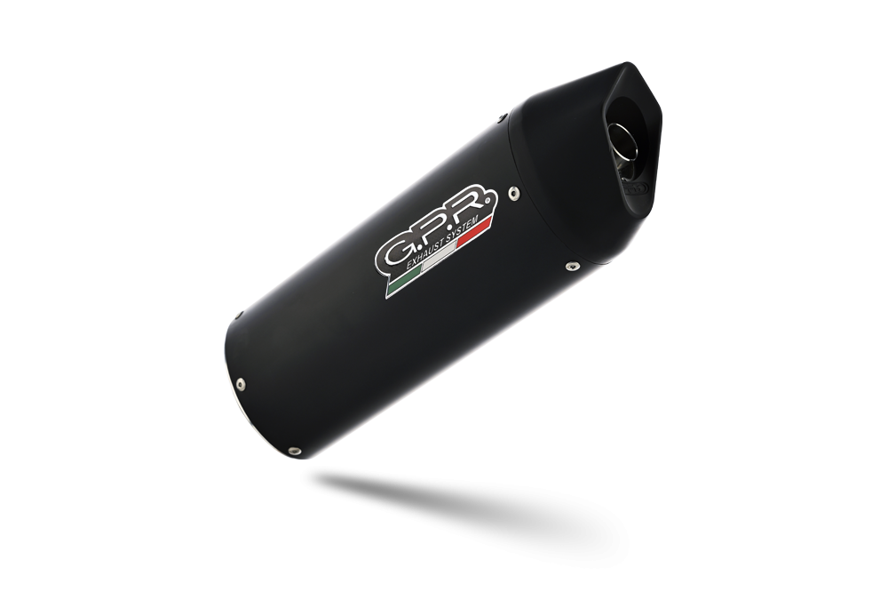 Exhaust compatible with Bmw R 1200 Gs -Adventure 2010-2012, Furore Nero, Homologated legal full system exhaust, including removable db killer 