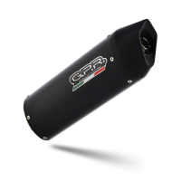 Exhaust compatible with Bmw R 1200 Gs -Adventure 2010-2012, Furore Nero, Homologated legal full system exhaust, including removable db killer 