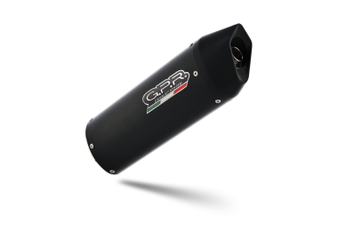 Exhaust compatible with Ktm Enduro 690 R 2007-2016, Furore Nero, Homologated legal full system exhaust, including removable db killer 