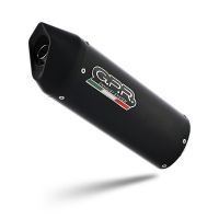 Exhaust compatible with Yamaha Mt 125 2020-2020, Furore Nero, full system exhaust legal for UK and non-EU countries including removable db killer 