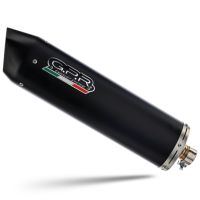 Exhaust compatible with Yamaha Jupiter 135 2005-2012, Furore Nero, Homologated legal full system exhaust, including removable db killer 