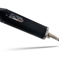 Exhaust compatible with Yamaha Jupiter 135 2005-2012, Furore Nero, Homologated legal full system exhaust, including removable db killer 