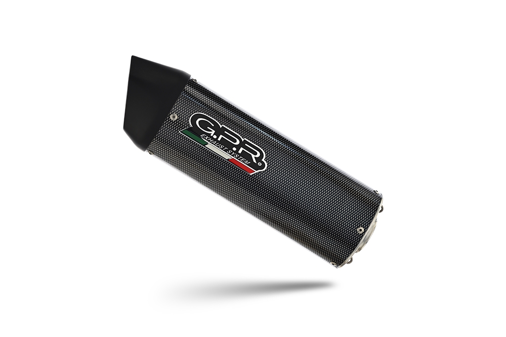 Exhaust compatible with Fantic Motor XEF 125 2025-2026, Furore Evo4 Poppy, Homologated legal slip-on exhaust including removable db killer, link pipe and catalyst 