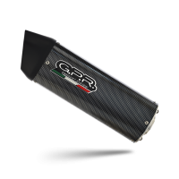 Exhaust compatible with Ducati Multistrada 950 2017-2020, Furore Poppy, Mid-full system exhaust legal for UK and non-EU markets including removable db killer 