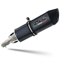 Exhaust compatible with Husqvarna Supermoto 701 2021-2024, Furore Evo4 Poppy, Homologated legal slip-on exhaust including removable db killer, link pipe and catalyst 
