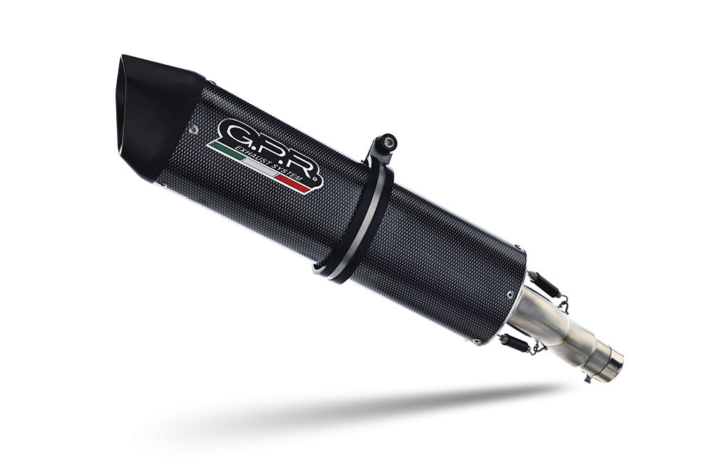 Exhaust compatible with Husqvarna Sm - Te 450 R 2004-2004, Furore Poppy, Homologated legal slip-on exhaust including removable db killer and link pipe 