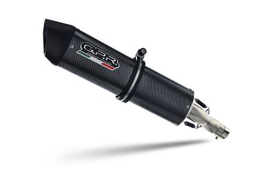 Exhaust compatible with Aprilia Rx 125 2018-2020, Furore Evo4 Poppy, Homologated legal slip-on exhaust including removable db killer, link pipe and catalyst 