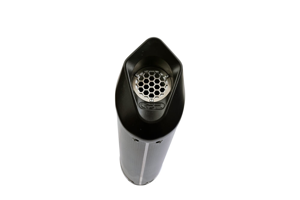 Exhaust compatible with Fantic Motor XEF 125 2025-2026, Furore Evo4 Poppy, Homologated legal slip-on exhaust including removable db killer, link pipe and catalyst 