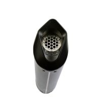 Exhaust compatible with Fantic Motor XEF 125 2025-2026, Furore Evo4 Poppy, Homologated legal slip-on exhaust including removable db killer, link pipe and catalyst 