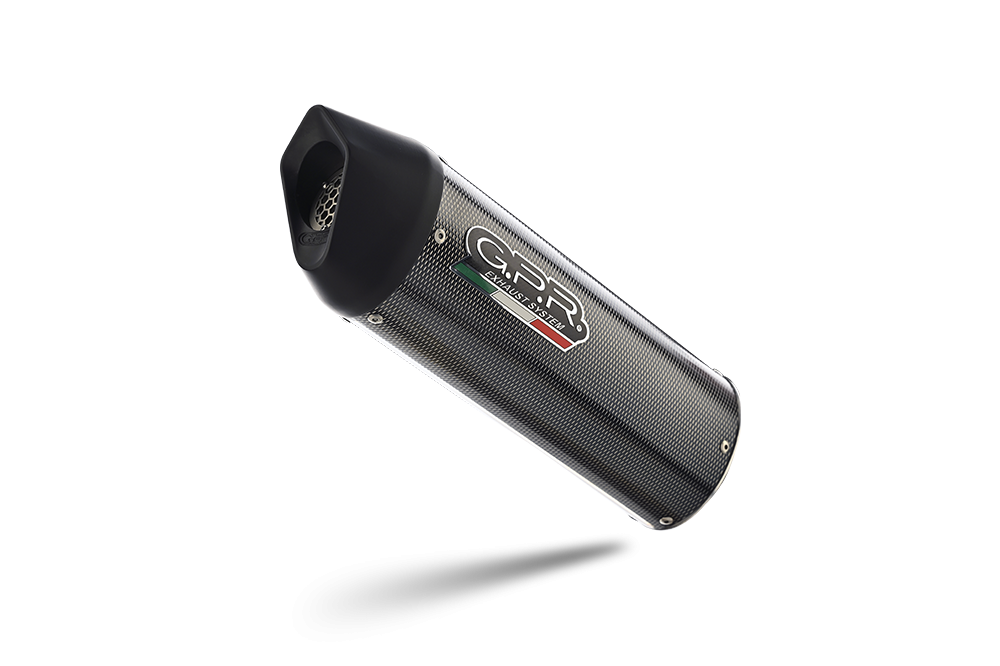 Exhaust compatible with Ducati Multistrada 950 2017-2020, Furore Evo4 Poppy, Homologated legal Mid-full system exhaust, including removable db killer and catalyst 