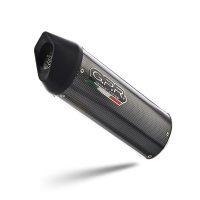 Exhaust compatible with Bmw G 310 R 2017-2021, Furore Evo4 Poppy, Homologated legal full system exhaust, including removable db killer and catalyst 