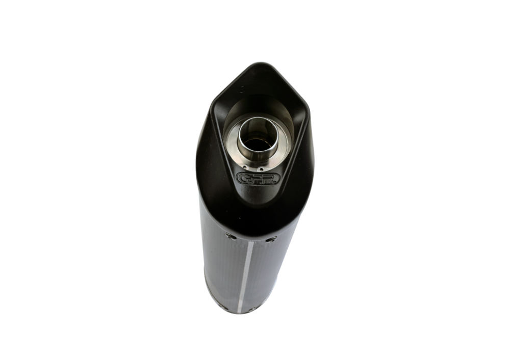 Exhaust compatible with Ducati Multistrada 950 2017-2020, Furore Poppy, Mid-full system exhaust legal for UK and non-EU markets including removable db killer 