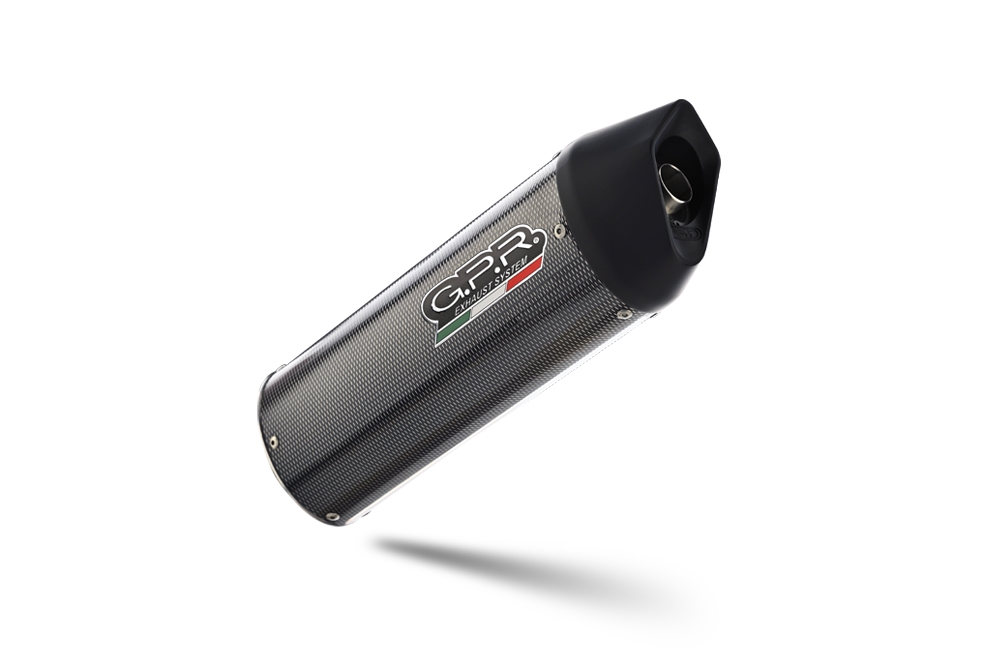 Exhaust compatible with Husqvarna TE 610 E - SM 610 2007-2009, Furore Poppy, Homologated legal mid-full system exhaust including removable db killer 
