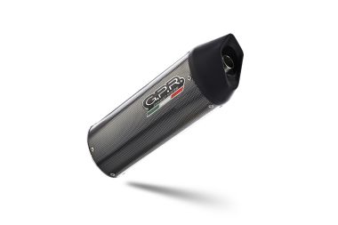 Exhaust compatible with Husqvarna TE 410 E 2005-2006, Furore Poppy, Homologated legal mid-full system exhaust including removable db killer 