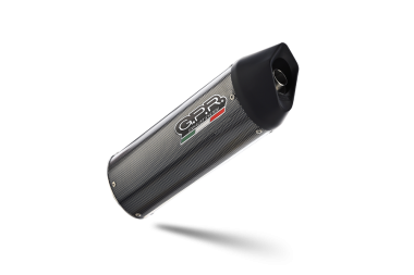 Exhaust compatible with Husqvarna TE 410 E 2005-2006, Furore Poppy, Homologated legal mid-full system exhaust including removable db killer 