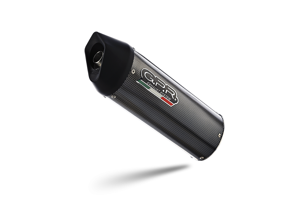 Exhaust compatible with Ducati Multistrada 950 2017-2020, Furore Poppy, Mid-full system exhaust legal for UK and non-EU markets including removable db killer 