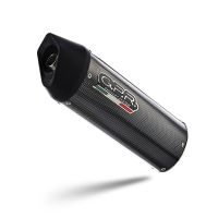 Exhaust compatible with Yamaha Mt 125 2021-2025, Furore Poppy, full system exhaust legal for UK and non-EU countries including removable db killer 