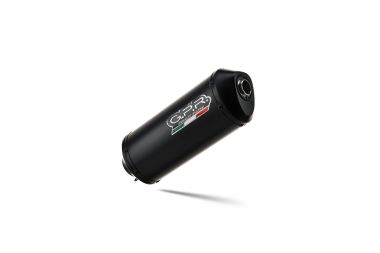 Exhaust compatible with Moto Guzzi Stelvio 1200 4V 2008-2010, Ghisa , Homologated legal slip-on exhaust including removable db killer and link pipe 