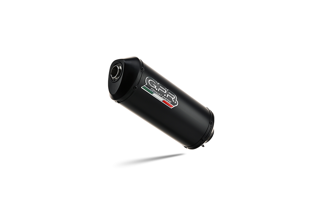 Exhaust compatible with Kawasaki Ninja 250 R 2007-2016, Ghisa , Homologated legal slip-on exhaust including removable db killer and link pipe 