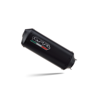 Exhaust compatible with Kawasaki Versys 650 2006-2014, Ghisa , Homologated legal slip-on exhaust including removable db killer and link pipe 