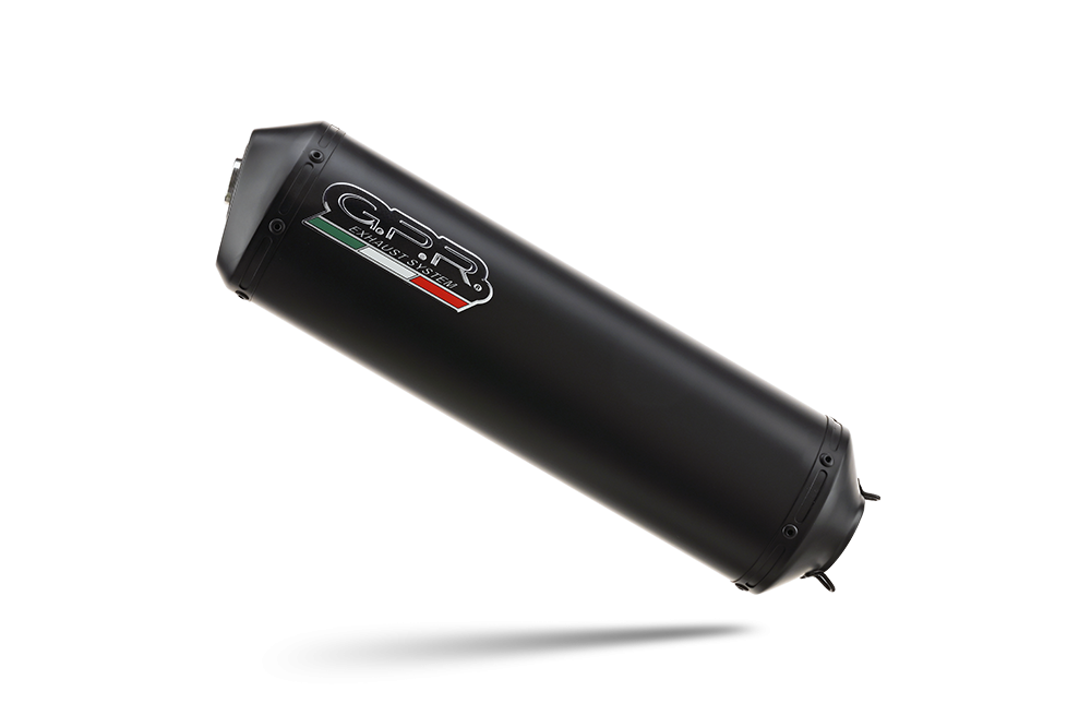 Exhaust compatible with Honda Cmx 500 Rebel 2021-2023, Ghisa , Homologated legal slip-on exhaust including removable db killer and link pipe 