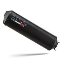 Exhaust compatible with Honda Cmx 500 Rebel 2021-2023, Ghisa , Homologated legal slip-on exhaust including removable db killer and link pipe 