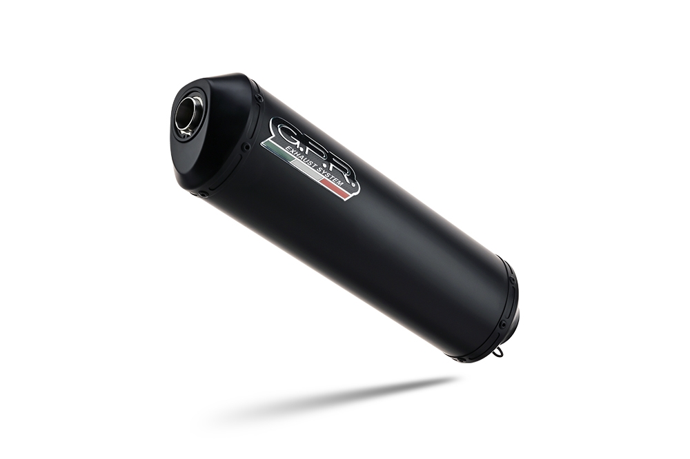 Exhaust compatible with Honda Cmx 500 Rebel 2021-2023, Ghisa , Homologated legal slip-on exhaust including removable db killer and link pipe 