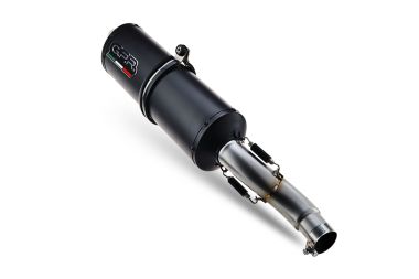 Exhaust compatible with Suzuki Drz 400 SM 2005-2025, Ghisa , Homologated legal full system exhaust, including removable db killer 