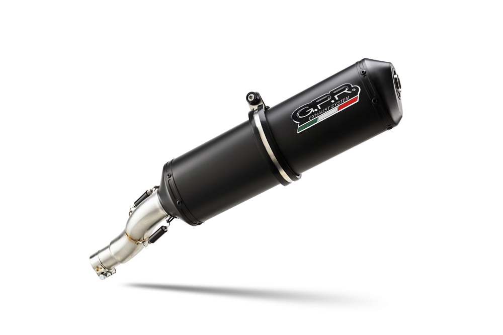 Exhaust compatible with Bmw G 650 X -Country -Challenge -Moto 2006-2012, Ghisa , Homologated legal slip-on exhaust including removable db killer, link pipe and catalyst 