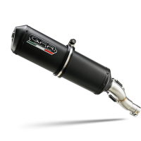 Exhaust compatible with Kawasaki Versys 650 2006-2014, Ghisa , Homologated legal slip-on exhaust including removable db killer and link pipe 