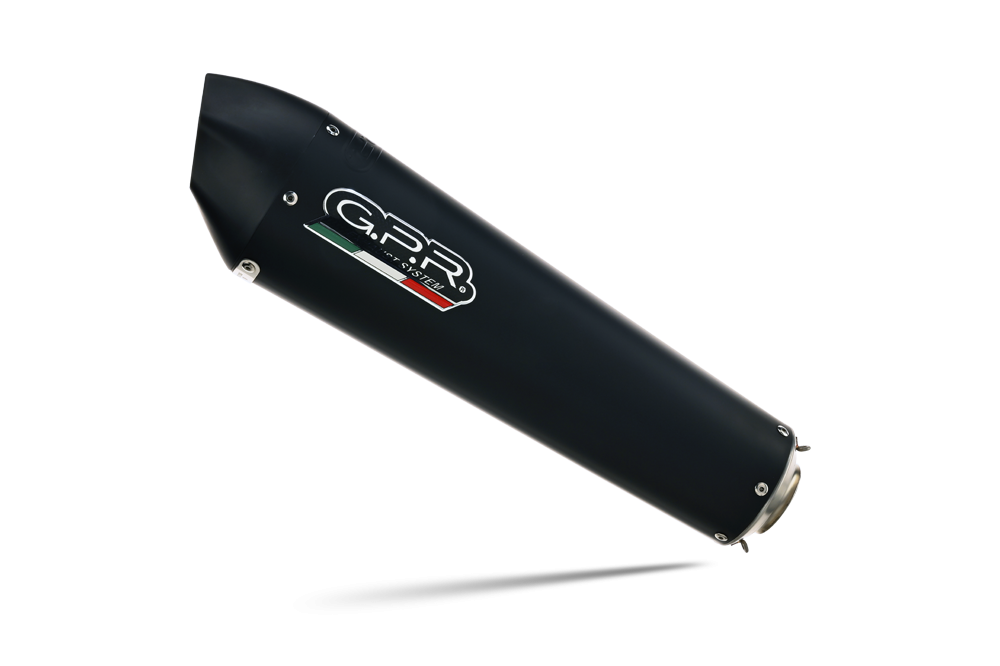 Exhaust compatible with Can Am Spyder 1000 i.e. Rs 2008-2012, Gpe Ann. Black titanium, Homologated legal slip-on exhaust including removable db killer, link pipe and catalyst 