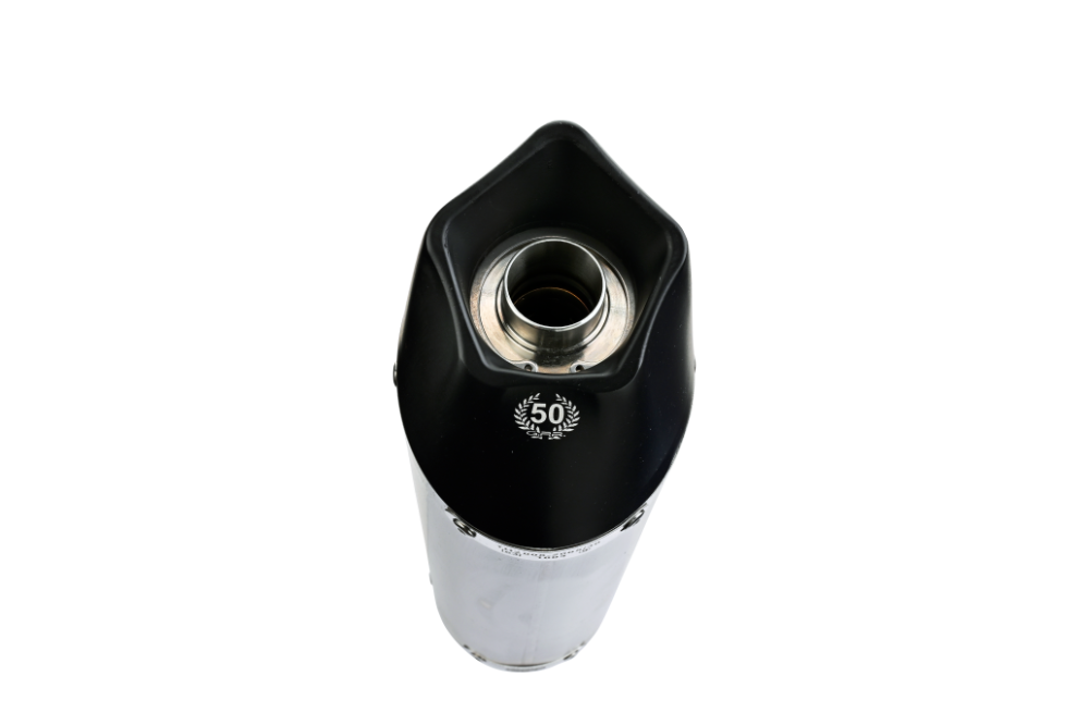 Exhaust compatible with Honda Hornet Cb 600 F 2007-2014, Gpe Ann. Black titanium, Homologated legal full system exhaust, including removable db killer and catalyst 