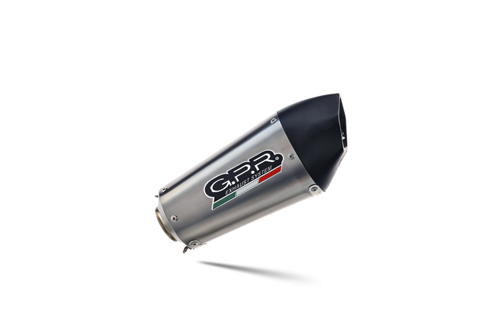 Exhaust compatible with Kawasaki Z 1000 Sx 2017-2020, GP Evo4 Titanium, Dual Homologated legal slip-on exhaust including removable db killers and link pipes 