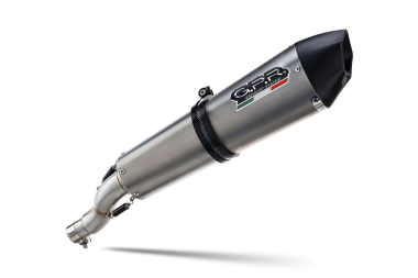 Exhaust compatible with Ktm Supermoto Smr 990 2008-2012, Gpe Ann. titanium, Homologated legal full system exhaust, including removable db killer 