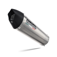 Exhaust compatible with Honda Cb 650 F 2017-2018, GP Evo4 Titanium, Homologated legal full system exhaust, including removable db killer and catalyst 