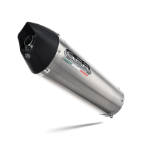 Exhaust compatible with Ducati Multistrada 1200 2010-2014, Gpe Ann. titanium, Homologated legal Mid-full system exhaust, including removable db killer and catalyst 