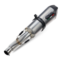 Exhaust compatible with Aprilia Rsv 1000 R Factory 2006-2010, Gpe Ann. titanium, Dual Homologated legal slip-on exhaust including removable db killers and link pipes 