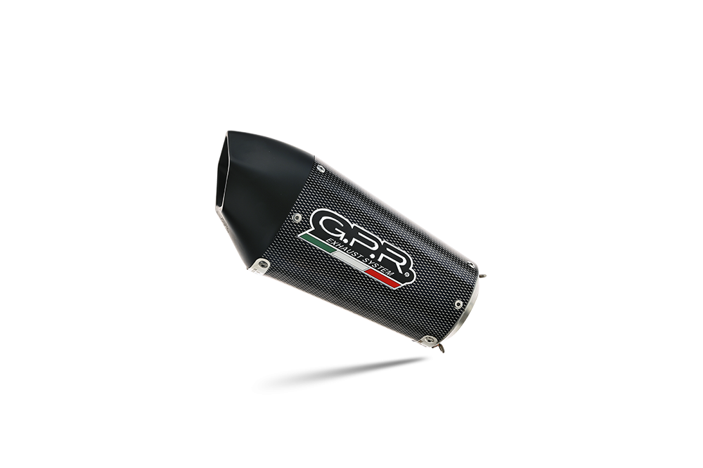 Exhaust compatible with Mv Agusta F3 800 2017-2020, GP Evo4 Poppy, Homologated legal slip-on exhaust including removable db killer, link pipe and catalyst 