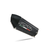 Exhaust compatible with Mv Agusta F3 800 2017-2020, GP Evo4 Poppy, Homologated legal slip-on exhaust including removable db killer, link pipe and catalyst 
