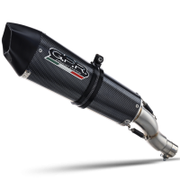 Exhaust compatible with Ducati Multistrada 1200 2010-2014, Gpe Ann. Poppy, Homologated legal Mid-full system exhaust, including removable db killer and catalyst 