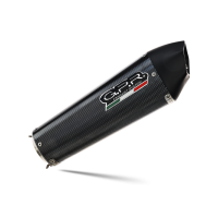 Exhaust compatible with Voge 650DSX 2021-2024, GP Evo4 Poppy, Homologated legal slip-on exhaust including removable db killer, link pipe and catalyst 