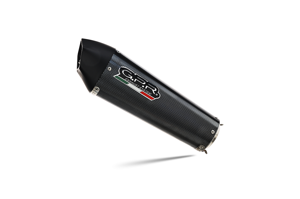 Exhaust compatible with Ducati Multistrada 1200 2010-2014, Gpe Ann. Poppy, Homologated legal Mid-full system exhaust, including removable db killer and catalyst 