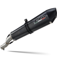 Exhaust compatible with Bmw F 800 -S -ST 2006-2011, Gpe Ann. Poppy, Homologated legal slip-on exhaust including removable db killer, link pipe and catalyst 