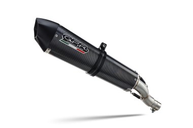 Exhaust compatible with Can Am Spyder 1000 i.e. Rs 2008-2012, Gpe Ann. Poppy, Homologated legal slip-on exhaust including removable db killer and link pipe 