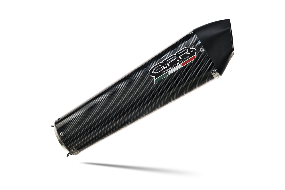 Exhaust compatible with Bmw K 1600 Gt 2022-2025, GP Evo4 Poppy, Dual Homologated legal slip-on exhaust including removable db killers and link pipes 