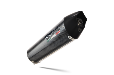 Exhaust compatible with Husqvarna TE 410 E 2005-2006, Gpe Ann. Poppy, Homologated legal mid-full system exhaust including removable db killer 