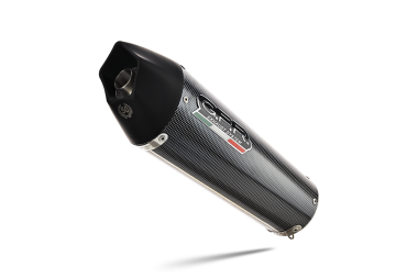 Exhaust compatible with Beta Alp 4.0 2005-2016, Gpe Ann. Poppy, Homologated legal full system exhaust, including removable db killer 