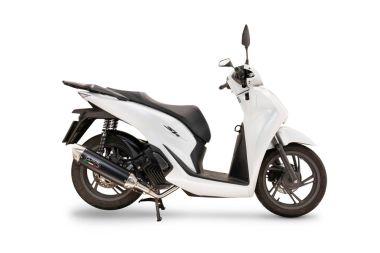 Exhaust compatible with Honda SH 125 2024-2025, Furore-X Scooter, Homologated silencer for noise including full line,db killer and catalyst compliant for inspection 