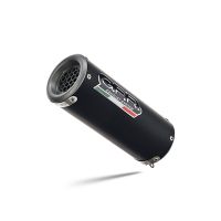 Exhaust compatible with Suzuki Gsx-R 1000 - 1000 R 2017-2020, M3 Black Titanium, Homologated legal slip-on exhaust including removable db killer and link pipe 
