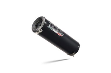Exhaust compatible with Bmw G 310 Gs 2022-2024, M3 Black Titanium, Homologated legal full system exhaust, including removable db killer and catalyst 